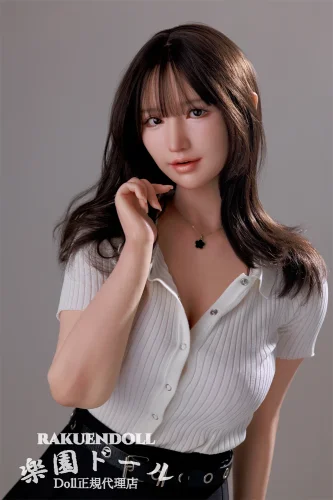 Top-sinodoll 【TYPEグラビア】 T50 米心ヘッド 149cm Eカップ OL風 清楚 巨乳 ラブドール 宣材写真はアートワークメイク② フルシリコン製