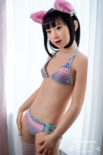 J-cute AGD29 琉華ヘッド 133cm バスト平 小柄 元気 貧乳 リアルドール フルシリコン製 口開閉機能付き