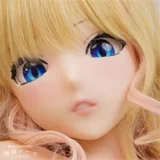 IROKEBIJIN（色気美人）Annaヘッド 148cm Lカップ 青い瞳のSTPE製ラブドール 金髪美人顔立ち