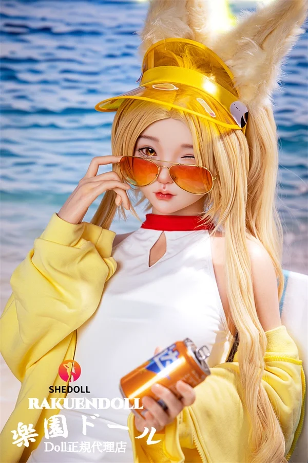 SHEDOLL 北栀ヘッド 152cm②（足が長いタイプ） AAカップ コスプレ風 百合園セイア ラブドール 宣材写真はフルシリコン