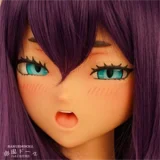 IROKEBIJIN（色気美人）Annaヘッド 148cm Lカップ 青い瞳のSTPE製ラブドール 金髪美人顔立ち
