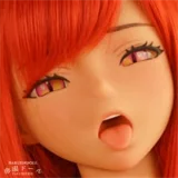IROKEBIJIN（色気美人）Annaヘッド 148cm Lカップ 青い瞳のSTPE製ラブドール 金髪美人顔立ち