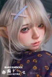 顔アップ写真 瑠璃ヘッド 可愛いアダルトドール