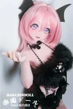 ピンク髪 大きな瞳 小悪魔系 コウモリ ラブドール