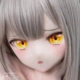 CPDOLL P2ヘッド 156cm Aカップ 下がり眉 貧乳 白髪美少女系 ラブドール アニメ風 フルシリコン製