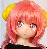 Aotume Doll M8 hirroヘッド 145cm Bカップ 猫系 ブイチューバー アニメ風リアルドール ヘッド＆ボディー材質選択可能 宣材写真はシリコンヘッド+tpeボディ