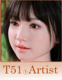Top-Sino TYPEグラビア|実践向け T1D ヘッド 167cm Eカップ 宣材写真のアートワークメイク  清楚系美人 Artist Makeup ラブドール