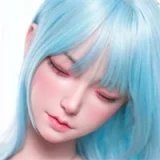 FUdoll 秋影ヘッド 157cm Iカップ 瞑り目 幻想的な美少女 リアルドール フルシリコン製 口開閉機能選択可能