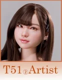 Top-Sino TYPEグラビア|実践向け T1D ヘッド 167cm Eカップ 宣材写真のアートワークメイク  清楚系美人 Artist Makeup ラブドール