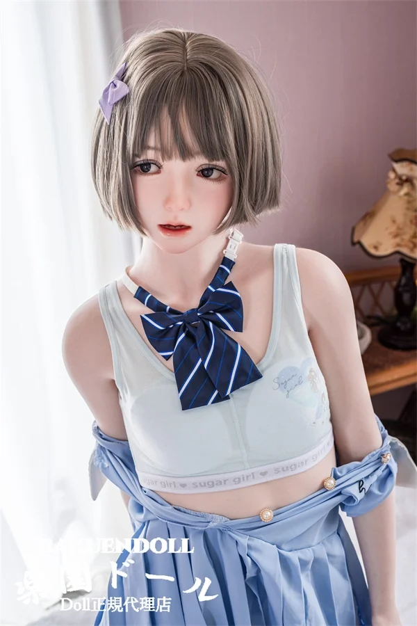 Myloliwaifu #96B SHIOヘッド 145cm Aカップ 愛嬌 短髪妹系 リアルドール 宣材写真はフルシリコン製 口開閉機能付き