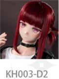 Kiradols #KH003 紬ヘッド 150cm Aカップ 銀髪細身 貧乳 二次元風 リアルドール 宣伝写真はフルシリコン製