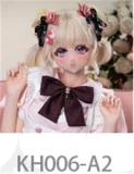 Kiradols #KH003 紬ヘッド 150cm Aカップ 銀髪細身 貧乳 二次元風 リアルドール 宣伝写真はフルシリコン製