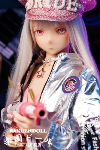 Kiradols #KH003 紬ヘッド 150cm Aカップ 銀髪細身 貧乳 二次元風 リアルドール 宣伝写真はフルシリコン製
