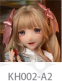 Kiradols #KH007 葉央ヘッド 155cm Dカップ ヤンヤンコスプレ アニメ ラブドール 宣伝写真はフルシリコン製