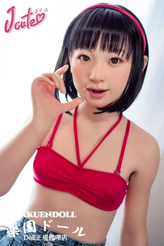 Jcute AGD29 琉華ヘッド 133cm バスト平 愛らしい 淑やか ラブドール フルシリコン製 口開閉機能付き
