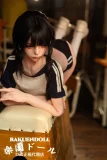 学生っぽい ロングヘア アジア風 秋韵ヘッド ラブドール