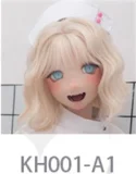 Kiradols #KH008 香都里奈ヘッド 160cm Gカップ 舌出し 誘惑的 二次元リアルドール 宣伝写真はフルシリコン製