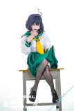 制服 黒いストキング ショットヘア 可愛らしい ドール アダルト