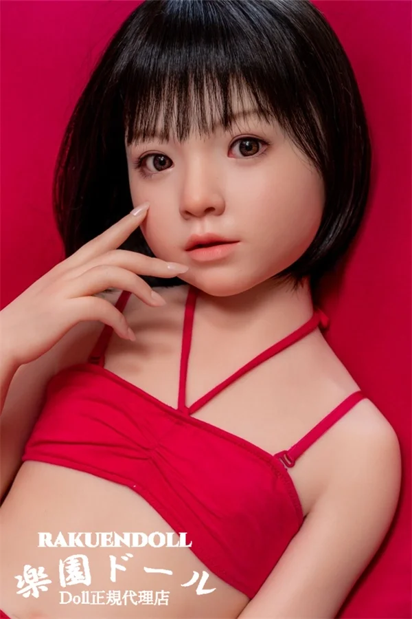 J-cute AGB38 未陽ヘッド 124cm バスト平 スリム体型 妹系 ラブドール 宣材写真のはフルシリコン製