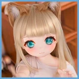 JSL DOLL 璃光ヘッド 120cm AAカップ 敦煌風 狐耳猫口ラブドール 宣材写真はPVCヘッド+TPE製ボディ