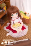 愛らしい 小っちゃい 二次元 萌桃ヘッド アダルト ドール