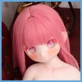 JSL DOLL 大肥鱼ヘッド 120cm AAカップ ぽっちやり 水着 アニメ風 ラブドール 宣材写真はPVCヘッド+TPE製ボディ