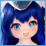 JSL DOLL 大肥鱼ヘッド 120cm AAカップ ぽっちやり 水着 アニメ風 ラブドール 宣材写真はPVCヘッド+TPE製ボディ