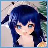 JSL DOLL 大肥鱼ヘッド 120cm AAカップ ぽっちやり 水着 アニメ風 ラブドール 宣材写真はPVCヘッド+TPE製ボディ