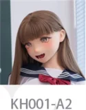 Kiradols KH006-A1 雪玉（ゆきだま）ヘッド 155cm Bカップ 笑顔 愛嬌的 ラブドール 宣伝写真はフルシリコン製