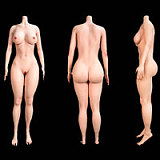 Evasdoll RuohanYiヘッド メイク② 169.5cm Iカップ 超乳 ぽっちやり美人 リアルドール 宣伝写真はフルシリコン製