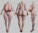 Evasdoll RuohanYiヘッド メイク② 169.5cm Iカップ 超乳 ぽっちやり美人 リアルドール 宣伝写真はフルシリコン製
