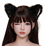 Uneedoll 晚香ヘッド ①メイク 163cm Iカップ 魅惑的 妖艶美人 リアルドール リアル皮膚付きボディ フルシリコン製