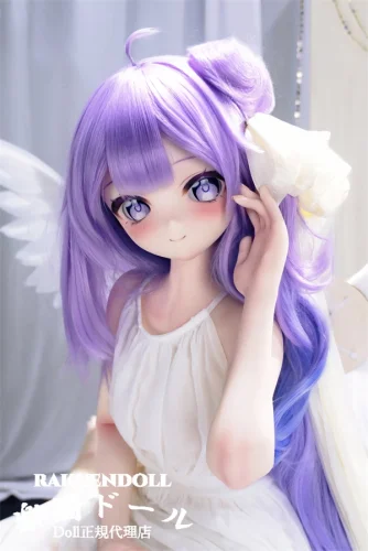 XYGO(许愿谷) R04 泡泡ヘッド 142cm AAカップ 天使ちゃん 紫色の髪 ラブドール シリコン製ヘッド+TPE製ボディ