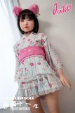 love doll 和風浴衣を着たアニメ系ドール 正面全身ショット