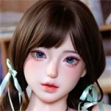 Uneedoll 朧月ヘッド①メイク 158cm Eカップ 深紅のロングヘアの姫君 リアルドール リアル皮膚付きボディ 宣材写真はカスタマイズ眼球 フルシリコン製