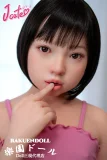 アヒル口の愛らしい表情のリアルラブドール 口開閉機能付き