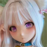 BCdoll 【LSシリーズ】 ぶらこ(Burako) M03ヘッド 120cm Jカップ LS120Kボディ エルフ耳付き 肉感 巨乳アニメドール 宣伝写真はホワイト#2 フルシリコン製
