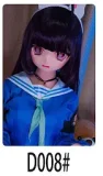 WMdoll #Y021ヘッド 159cm Cカップ ツインテール アニメ風 魔女 ラブドール 宣伝写真はPVCヘッド＆シリコンボディ