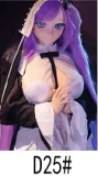 WMdoll #Y021ヘッド 159cm Cカップ ツインテール アニメ風 魔女 ラブドール 宣伝写真はPVCヘッド＆シリコンボディ