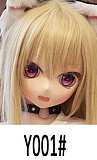 WMdoll #Y021ヘッド 159cm Cカップ ツインテール アニメ風 魔女 ラブドール 宣伝写真はPVCヘッド＆シリコンボディ