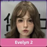 Evasdoll 伊菲Yifeiヘッド 168cm Gカップ フルシリコン製 ぽっちゃり系ラブドール 等身大ダッチワイフ