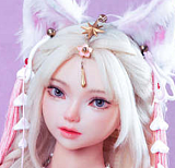 sino戦闘機トルソー S60凛夭夭（リンヤオヤオ）ヘッド＋70cm Lカップボディ sexdoll Sino doll 実践向け Soft-max  エロ フルシリコン エッチドール