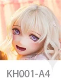 Kiradols #KH009 千汐(ちしお)ヘッド 155cm Bカップ 清純系 女子学生 アニメ風ラブドール 宣伝写真はフルシリコン製