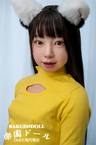 Jcute AGD40 絢(あや)ヘッド 149cm バスト平 ロングヘア 猫耳 妹系 ラブドール 宣材写真はフルシリコン製 ROS機能付き