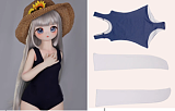 【11体限定！！】Mozudoll 小草1.0ヘッド 1/2ドール エルフ耳 癒し アニメラブドール ソフトビニール製頭部 TPE製ボディ 宣材写真と同じ制服も付属