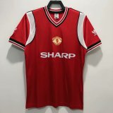 1985 Manchester United Home 1:1 Quality Retro Soccer Jersey