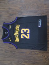 NBA New Laker Latin 23 James Black 1:1 Quality