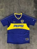 2003-2004 Boca Home Fans 1:1 Quality Retro Soccer Jersey