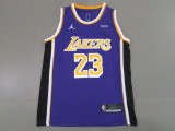 NBA Lakers #23 James purple 1:1 Quality