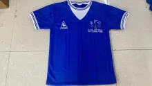 1985 Everton Home Retro Soccer Jersey
